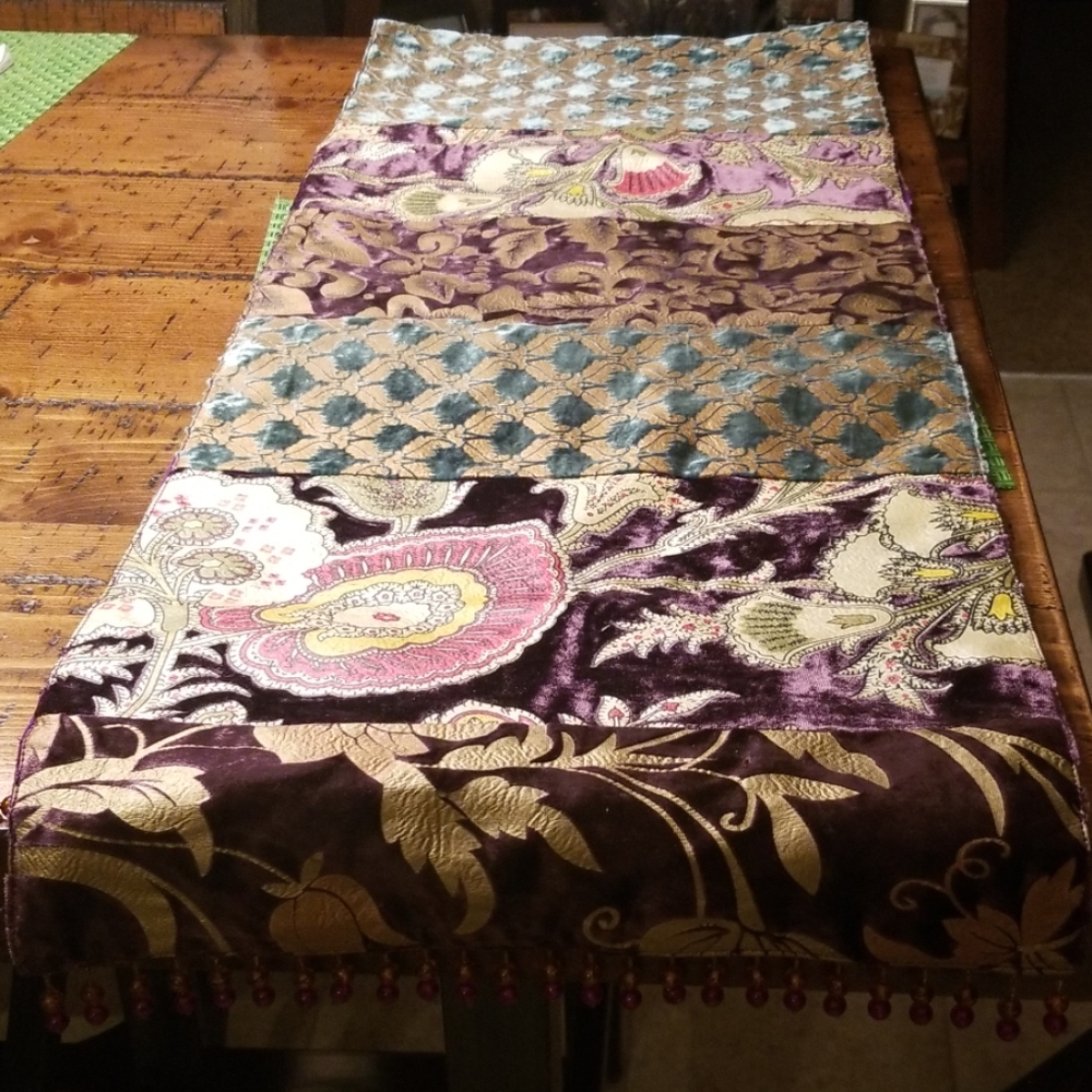 Beautiful Gypsy Style Table Runner